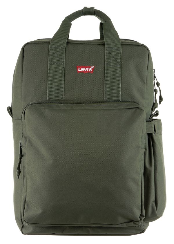 Levi's LEVI'S ® Ruksak  tamno zelena / crvena / bijela