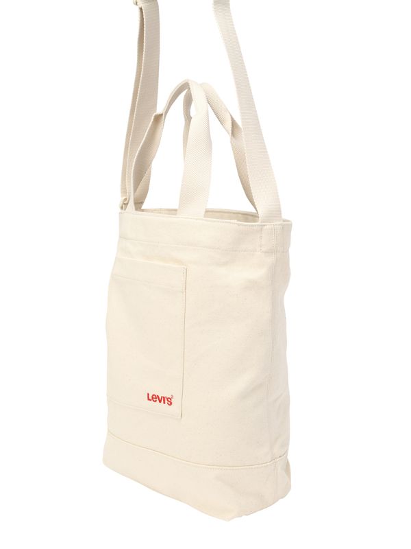 LEVI'S ® LEVI'S ® Shopper torba  ecru/prljavo bijela / crvena