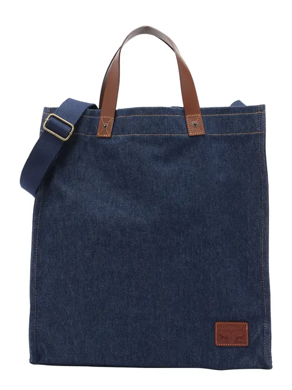 LEVI'S ® LEVI'S ® Shopper torba 'HERITAGE'  plavi traper / smeđa