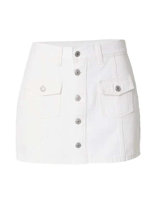 Levi's LEVI'S ® Suknja 'Button Front Skort'  bijeli traper