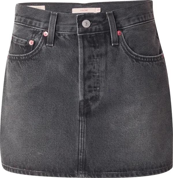 Levi's LEVI'S ® Suknja 'Icon Skirt'  crni traper