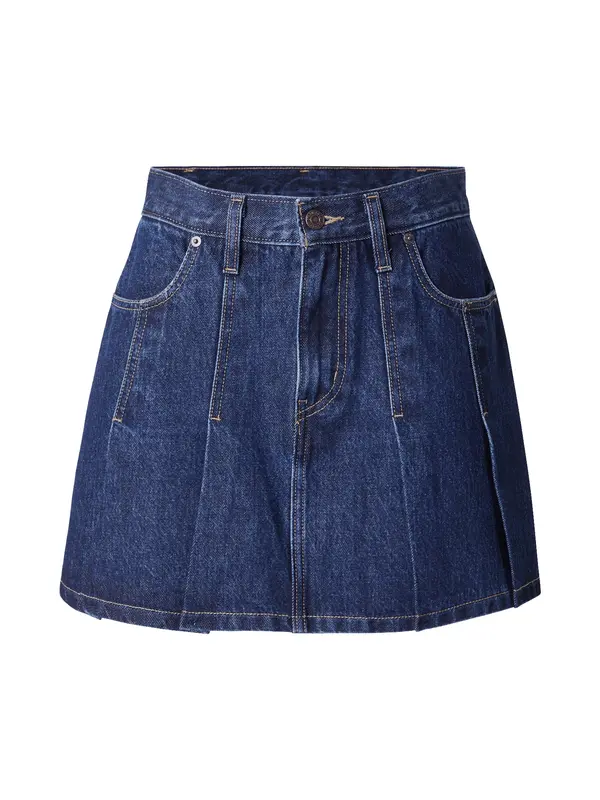 Levi's LEVI'S ® Suknja 'Pleated Mini Skirt'  indigo