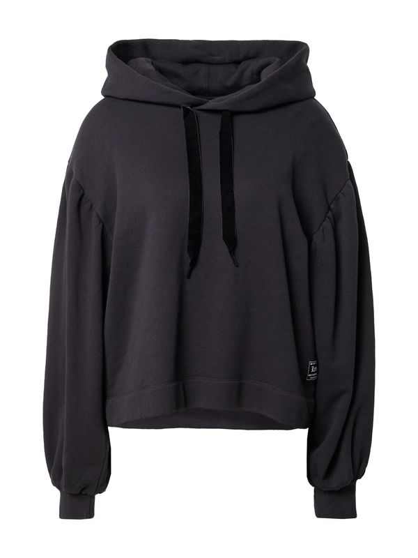 LEVI'S ® LEVI'S ® Sweater majica 'Akane Rusched Hoodie'  crna