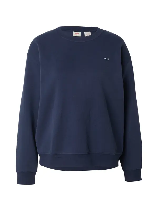 Levi's LEVI'S ® Sweater majica 'Everyday Sweatshirt'  mornarsko plava / bijela