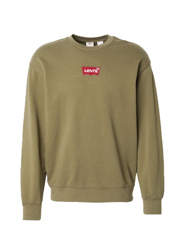 LEVI'S ® LEVI'S ® Sweater majica  maslinasta / crvena / prljavo bijela