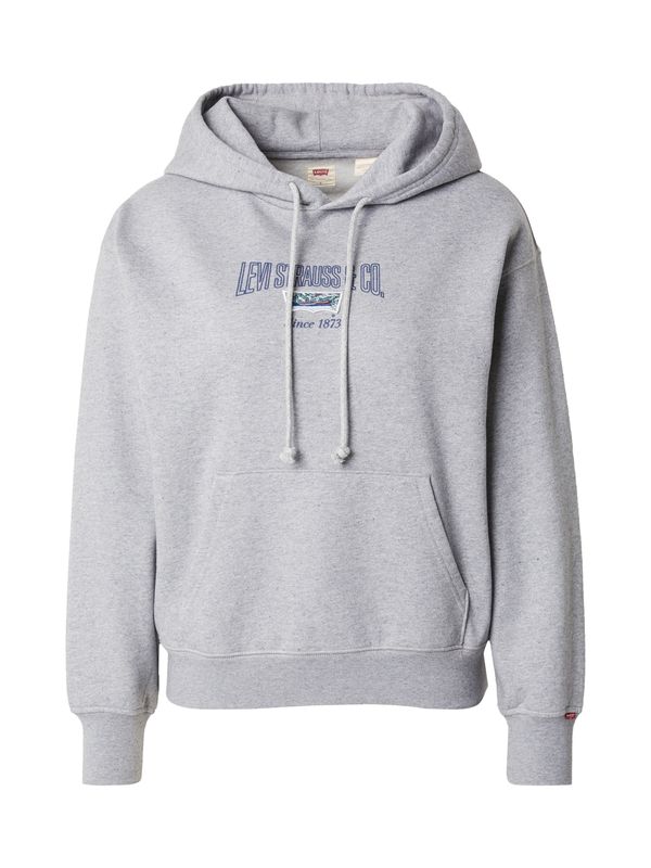 LEVI'S ® LEVI'S ® Sweater majica  mornarsko plava / siva melange / zelena / ljubičasta