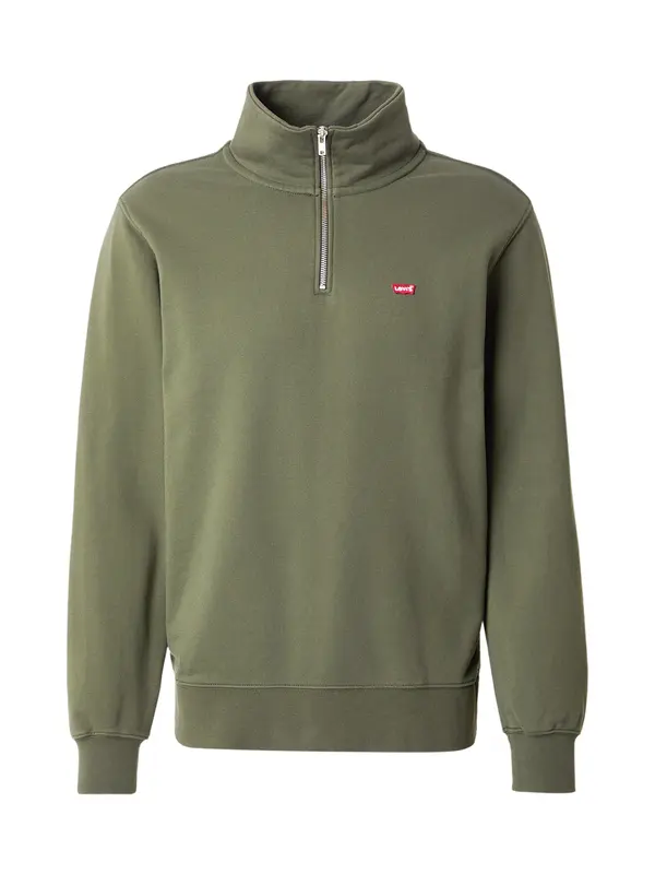 Levi's LEVI'S ® Sweater majica 'ORIGINAL HM'  maslinasta