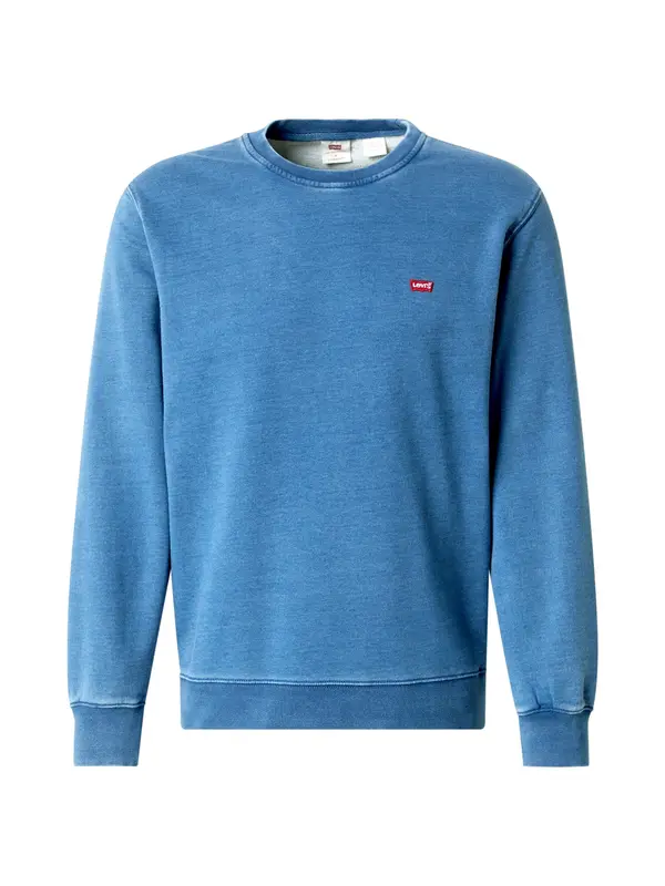 Levi's LEVI'S ® Sweater majica 'Original Housemark Crewneck Sweatshirt'  kraljevsko plava / crvena / bijela