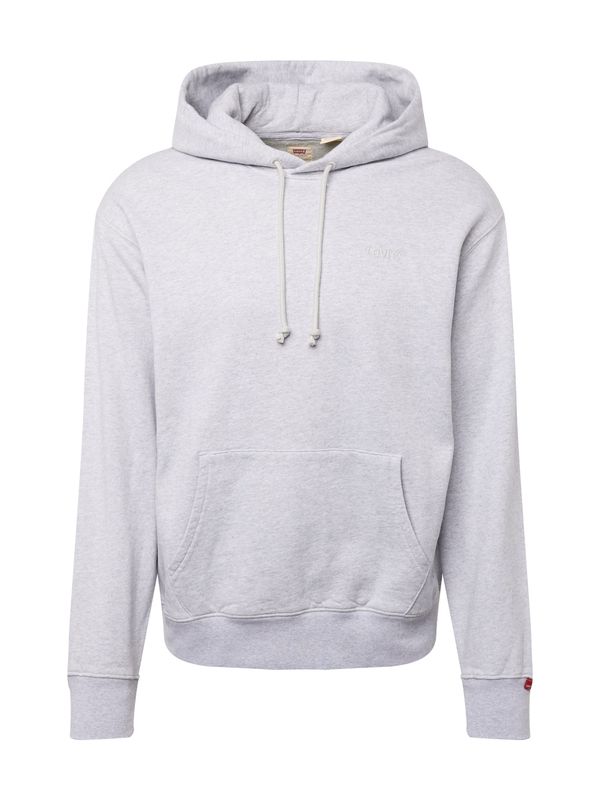 LEVI'S ® LEVI'S ® Sweater majica 'The Authentic Hoodie'  siva melange