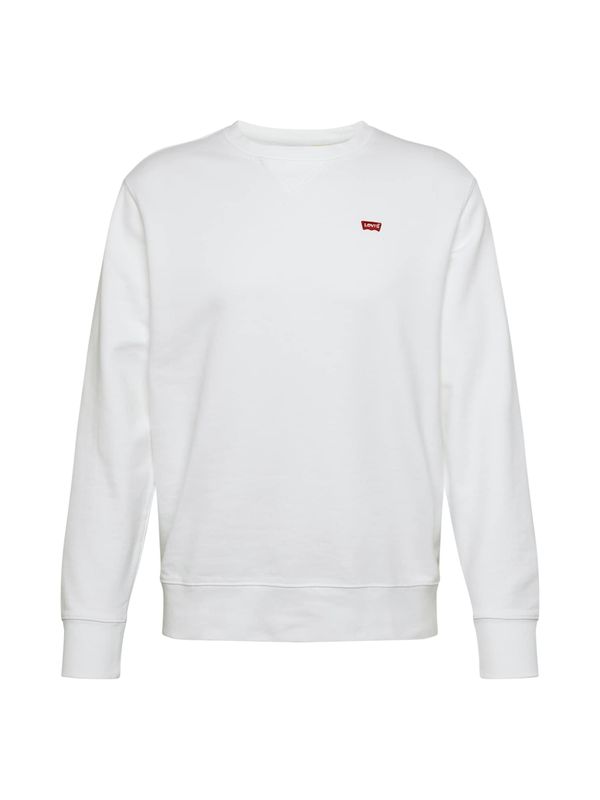 LEVI'S ® LEVI'S ® Sweater majica 'The Original HM Crew'  crvena / bijela