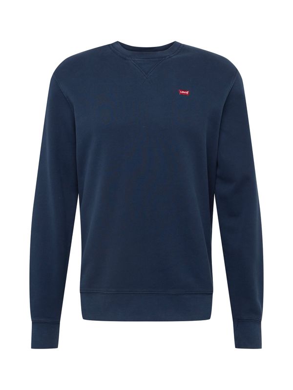 Levi's LEVI'S ® Sweater majica 'The Original HM Crew'  tamno plava / crvena / bijela