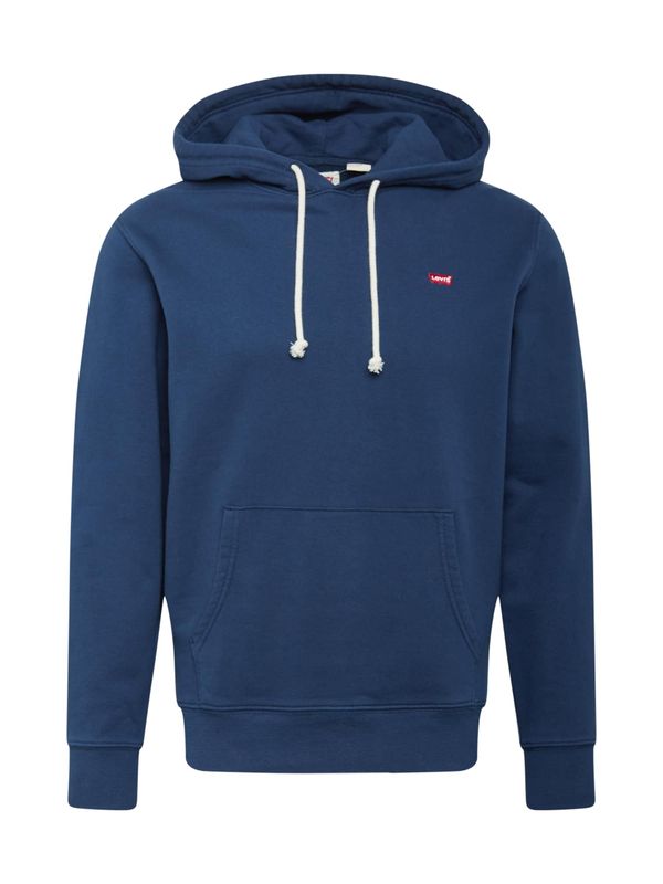 Levi's LEVI'S ® Sweater majica 'The Original HM Hoodie'  mornarsko plava / crvena / bijela