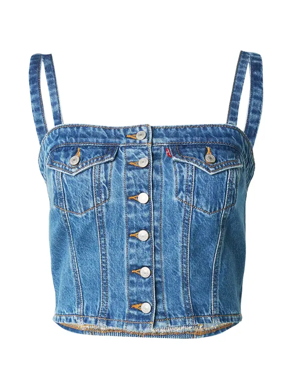 LEVI'S ® LEVI'S ® Top 'Denim Tube Top'  plavi traper