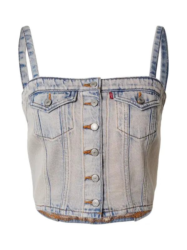 LEVI'S ® LEVI'S ® Top 'Denim Tube Top'  svijetloplava