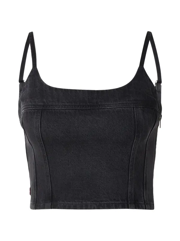 LEVI'S ® LEVI'S ® Top 'Jadine Denim Cami Tank Top'  crni traper