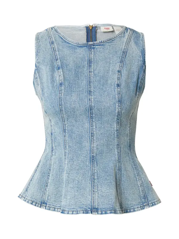 Levi's LEVI'S ® Top 'Leighton Peplum Top'  plavi traper