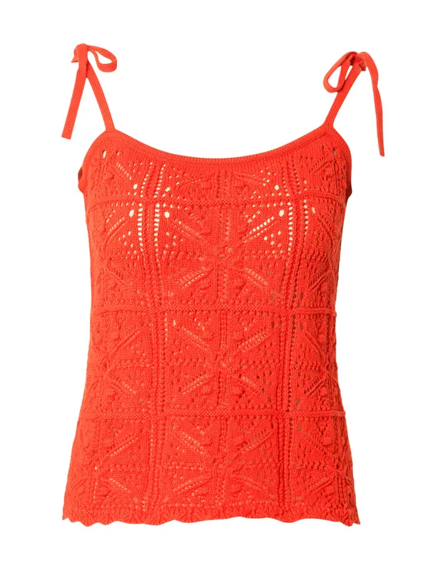 LEVI'S ® LEVI'S ® Top s naramenicama 'Abbey Tie-Shoulder Sweater Tank Top'  crvena