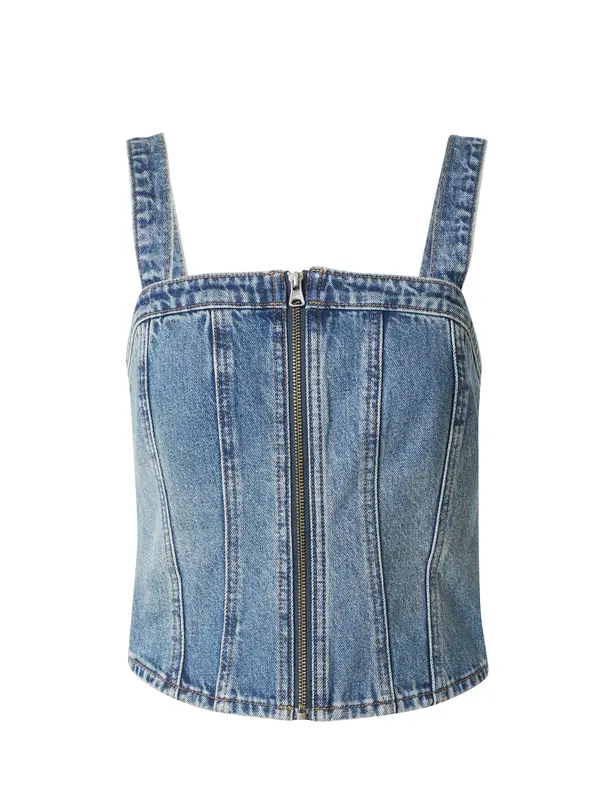LEVI'S ® LEVI'S ® Top 'Sculpted Bustier Top'  plavi traper
