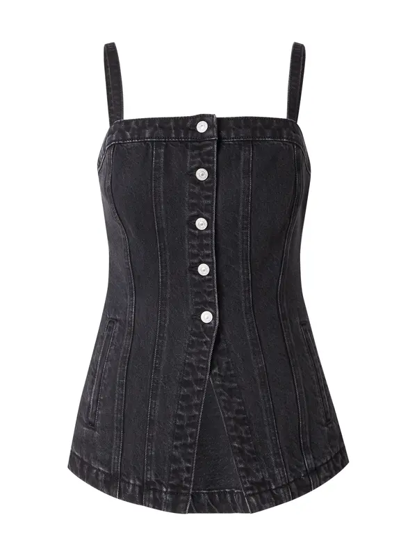 LEVI'S ® LEVI'S ® Top 'Tailored Bustier'  crni traper