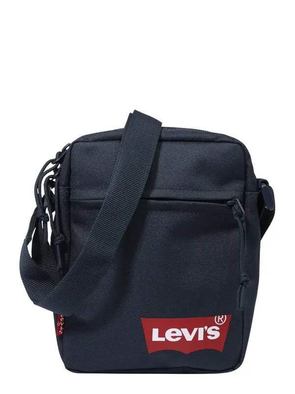 Levi's LEVI'S ® Torba preko ramena 'Small Banana Sling - Wordmark'  mornarsko plava / vatreno crvena / bijela