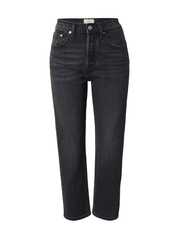 Levi's LEVI'S ® Traperice '501® Original Crop Jeans'  crni traper