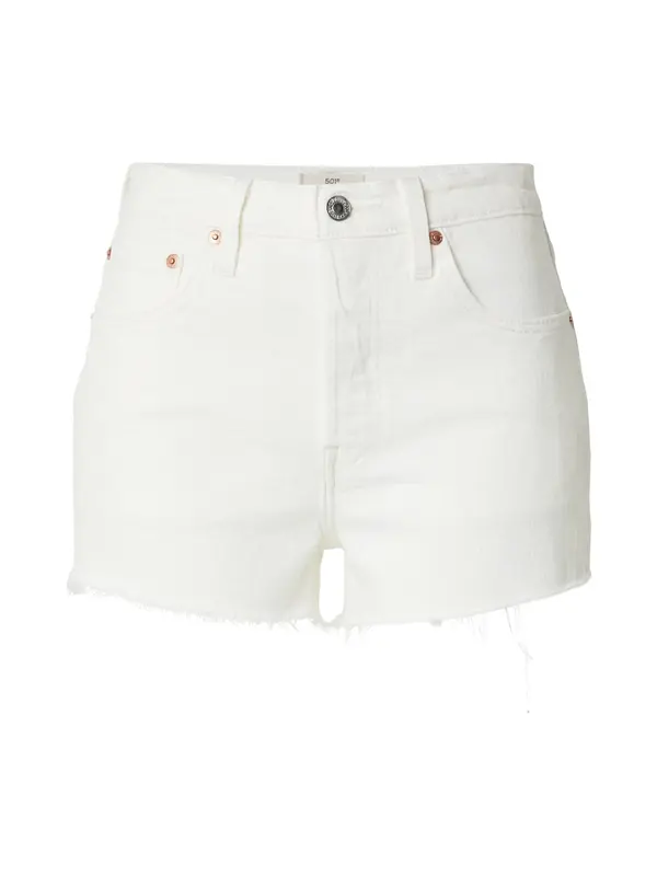 LEVI'S ® LEVI'S ® Traperice '501® Original High Rise Shorts'  bijeli traper
