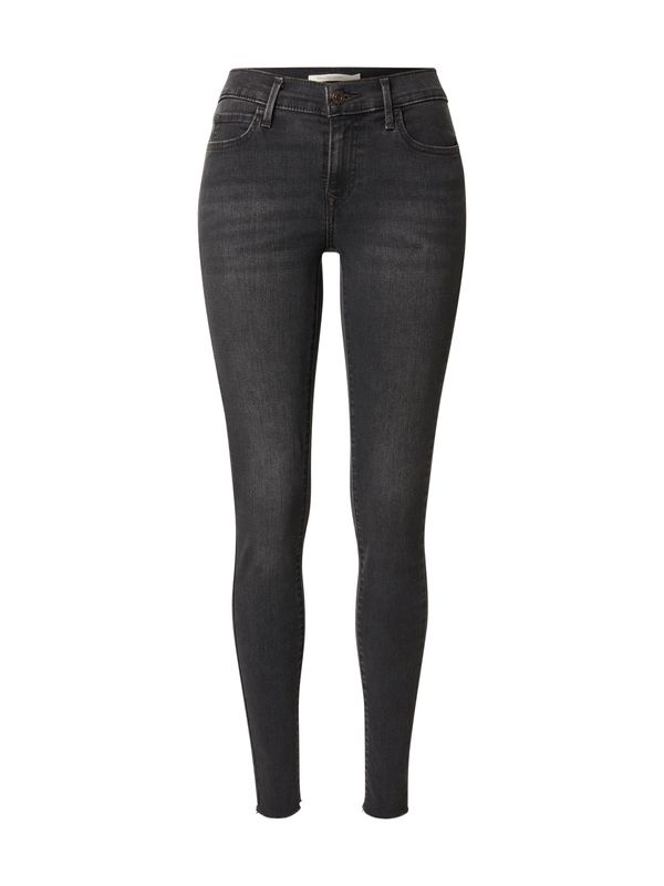 LEVI'S ® LEVI'S ® Traperice '710™ Super Skinny'  crni traper