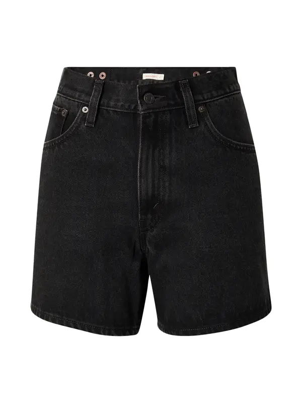 LEVI'S ® LEVI'S ® Traperice 'Cinch Mid-Thigh Short'  crni traper