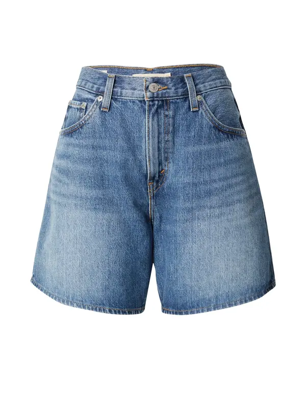 Levi's LEVI'S ® Traperice 'High Rise Baggy Shorts'  plavi traper