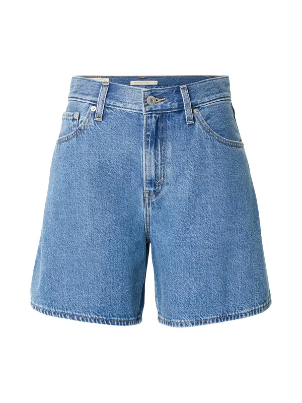 Levi's LEVI'S ® Traperice 'High Rise Baggy Shorts'  plavi traper