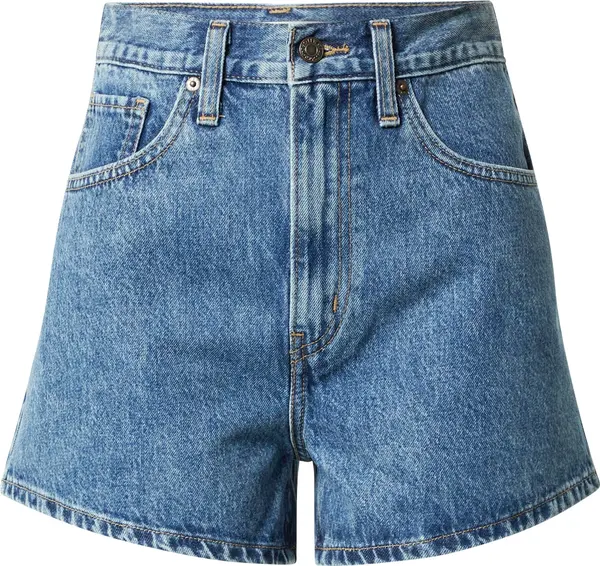 Levi's LEVI'S ® Traperice 'High Waisted Mom Short'  plavi traper