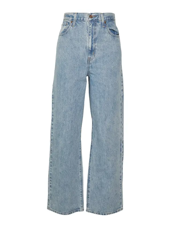 Levi's LEVI'S ® Traperice 'High Waisted Straight Jeans'  svijetloplava