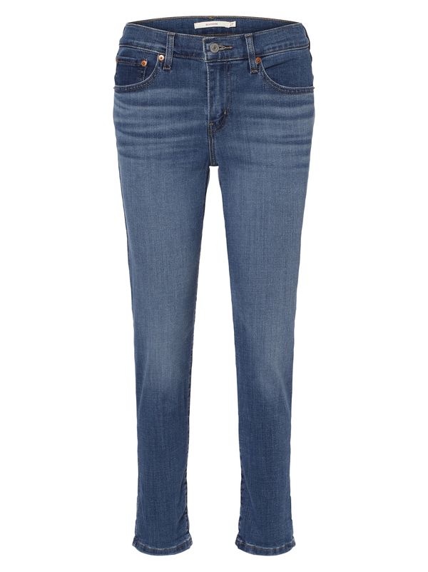 Levi's LEVI'S ® Traperice 'Mid Rise Boyfriend'  plava / svijetlosmeđa / crvena / bijela