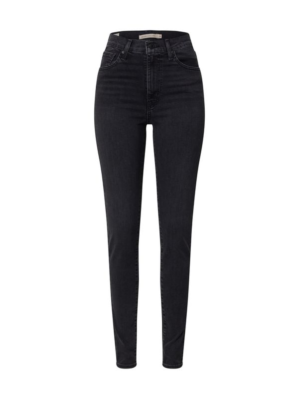 LEVI'S ® LEVI'S ® Traperice 'Mile High Super Skinny'  crni traper