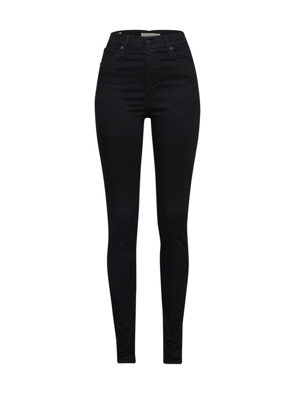 LEVI'S ® LEVI'S ® Traperice 'Mile High Super Skinny'  crni traper