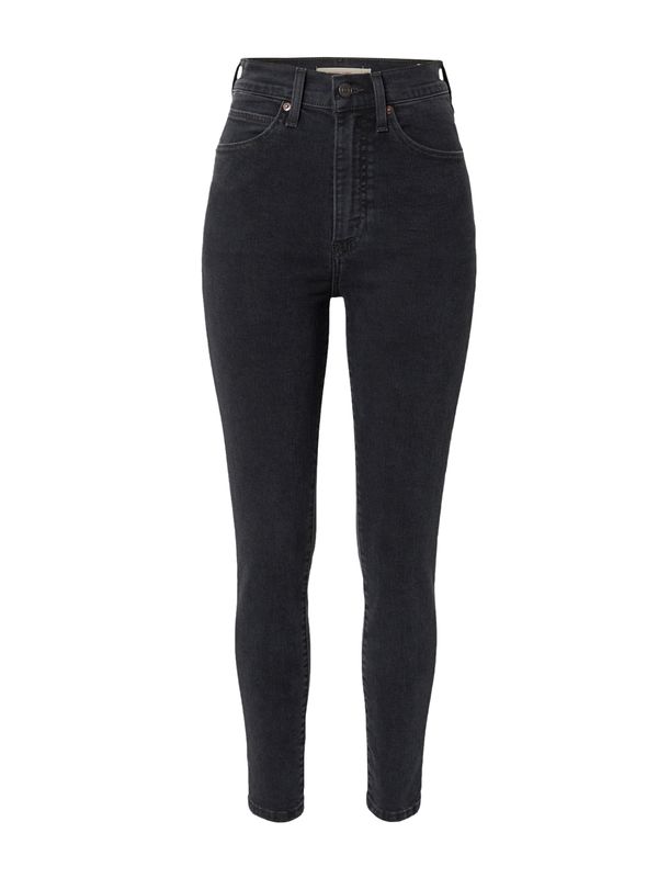 LEVI'S ® LEVI'S ® Traperice 'Retro High Skinny'  crni traper