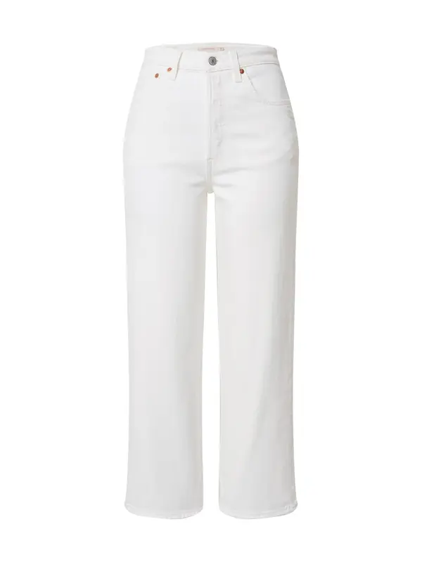 Levi's LEVI'S ® Traperice 'Ribcage Straight Ankle Jeans'  bijeli traper