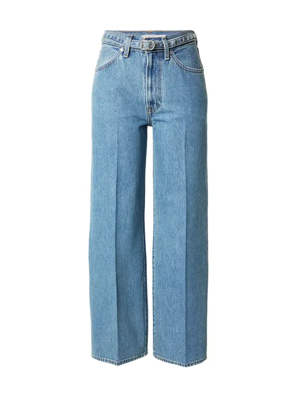 Levi's LEVI'S ® Traperice 'Ribcage Wide Leg Belted Jeans'  plavi traper