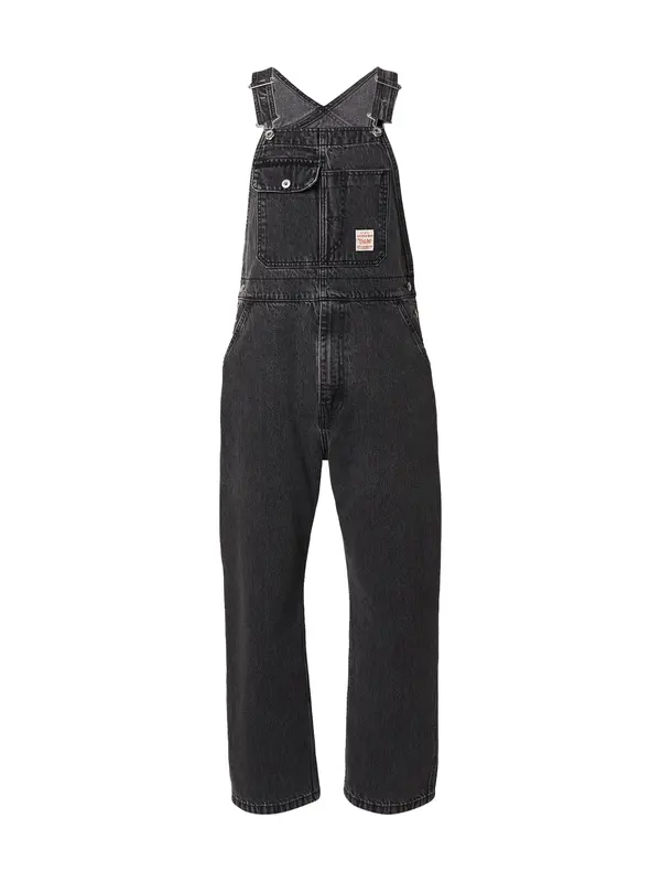 Levi's LEVI'S ® Traperice s tregerima 'Loose Overalls'  crna