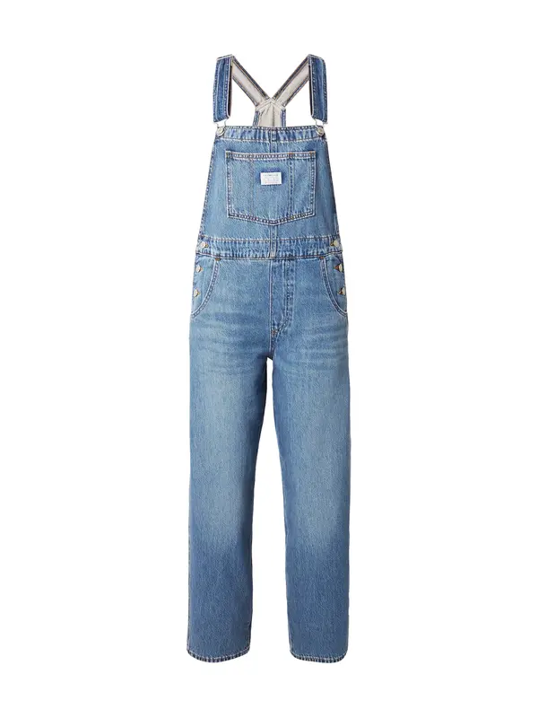 Levi's LEVI'S ® Traperice s tregerima 'Vintage Denim Overalls'  plavi traper