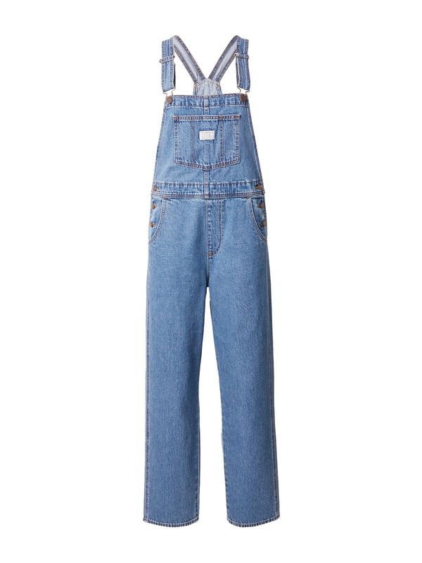 LEVI'S ® LEVI'S ® Traperice s tregerima 'Vintage Overall'  plavi traper / prljavo bijela