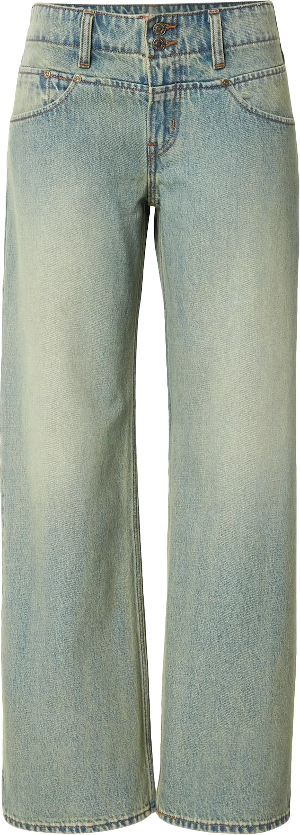 Levi's LEVI'S ® Traperice 'Superlow Loose Yoke Jeans'  plavi traper