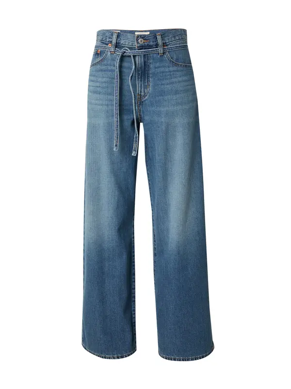 Levi's LEVI'S ® Traperice 'XL Straight Linen + Denim'  plavi traper