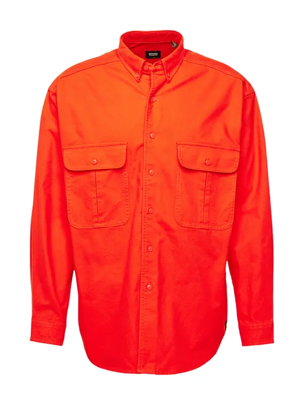 Levi's Skateboarding Levi's Skateboarding Košulja 'Skate L/S Woven'  narančasto crvena
