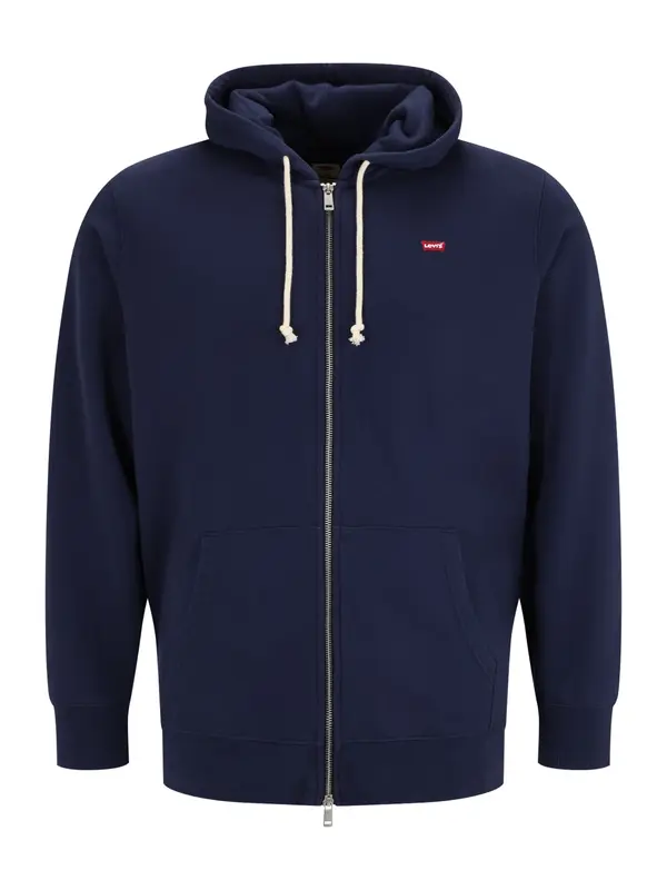 Levi's® Big & Tall Levi's® Big & Tall Gornji dio trenirke 'New Original Zip-Up Hoodie (Big & Tall)'  tamno plava
