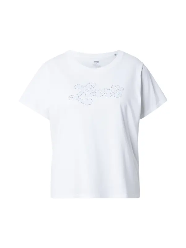 Levi's® Plus Levi's® Plus Majica 'PERFECT'  svijetloplava / bijela