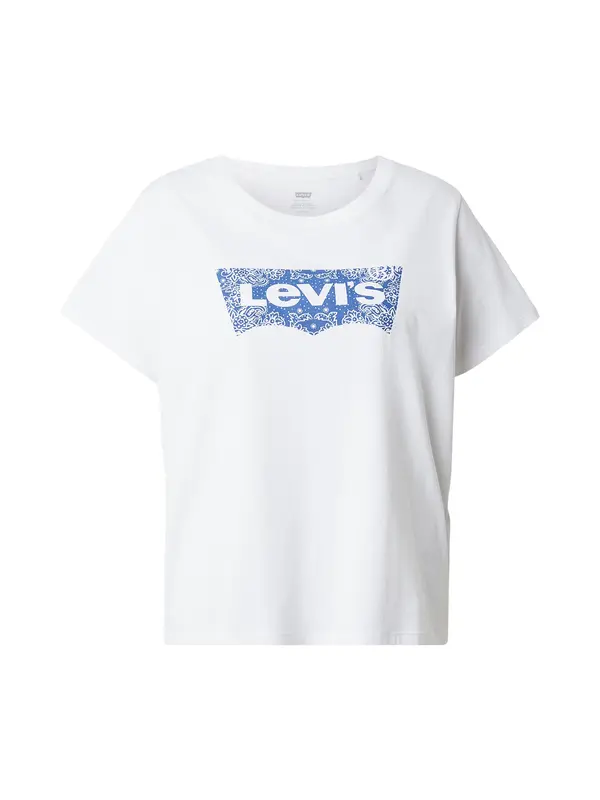 Levi's® Plus Levi's® Plus Majica 'THE PERFECT'  plava / bijela