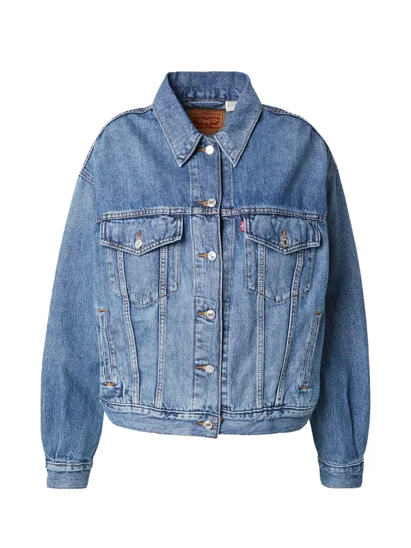 Levi's® Plus Levi's® Plus Prijelazna jakna '90's Trucker Jacket (Plus Size)'  plavi traper