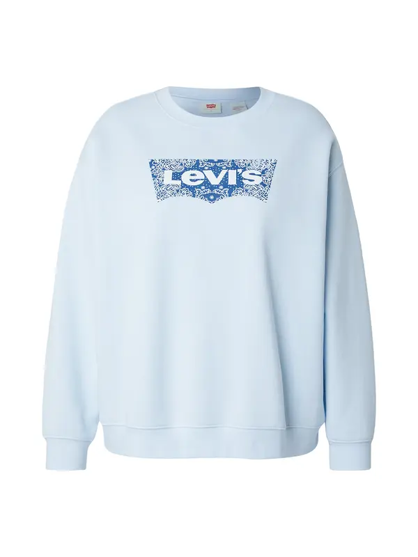 Levi's® Plus Levi's® Plus Sweater majica 'EVERYDAY'  mornarsko plava / svijetloplava / bijela
