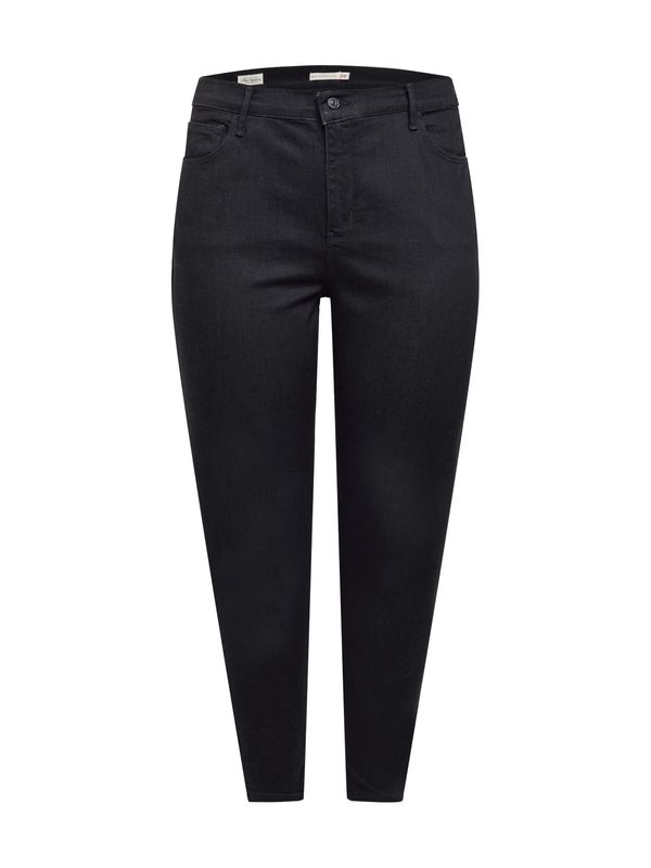 Levi's® Plus Levi's® Plus Traperice '720™ High Rise Super Skinny '  crni traper